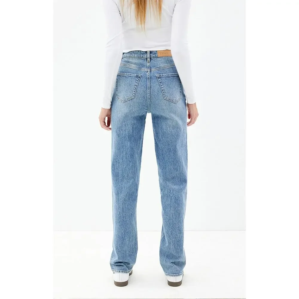 Pacsun Stretch Medium Indigo Dad Jeans sz 25